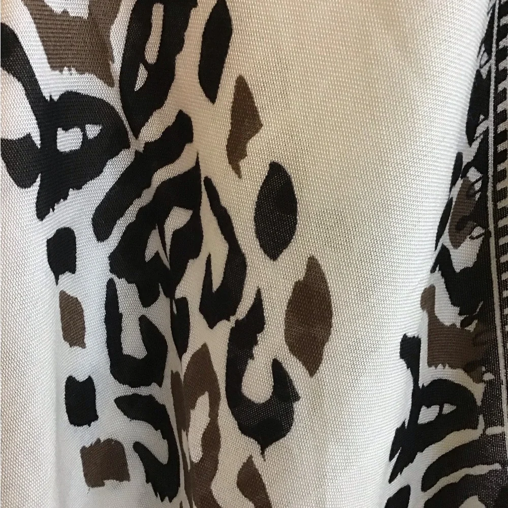 Steve Madden Black/White Damask Topper (NWT) (Size: OSFM) - Picture 6 of 12